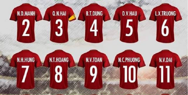 Số 5 đội tuyển Việt Nam