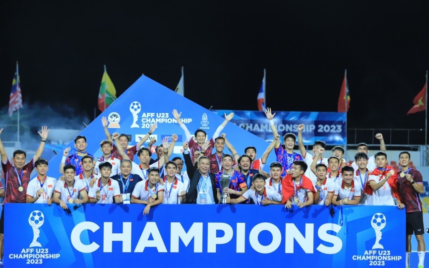 U23 Việt Nam bảo vệ thành công chức vô địch U23 Đông Nam Á mùa giải 2023